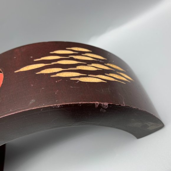 Rare set of 3 Nesting Arched Wood Tealight Candle Holders Purchased in Dubai - Picture 9 of 10